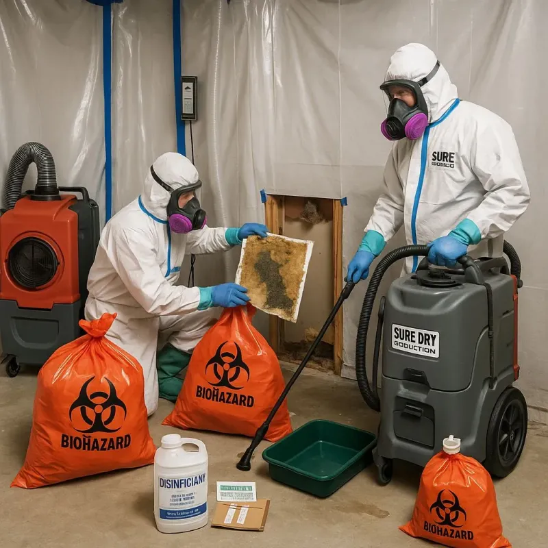 Contaminated Water Handling Protocols process in Roberts County, TX