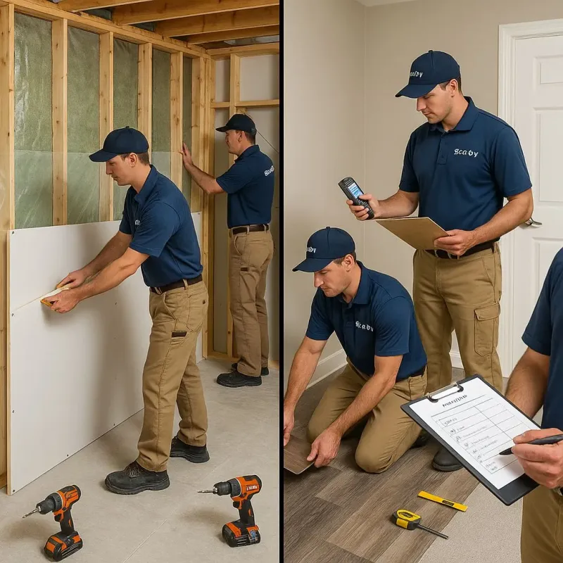 Repairs and Reconstruction process in Roberts County, TX